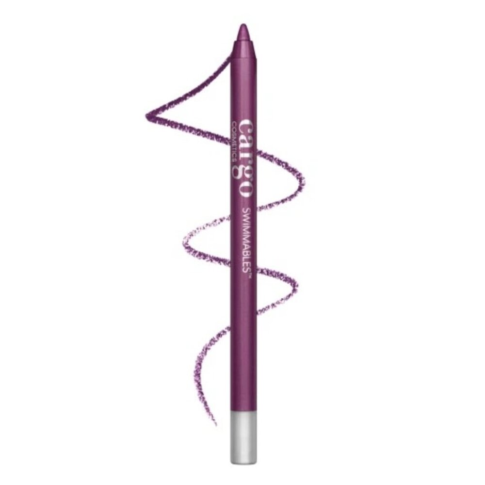 Cargo SWIMMABLES EYE LINER Pencil Waterproof Eyeliner Karon Beach (plum purple)